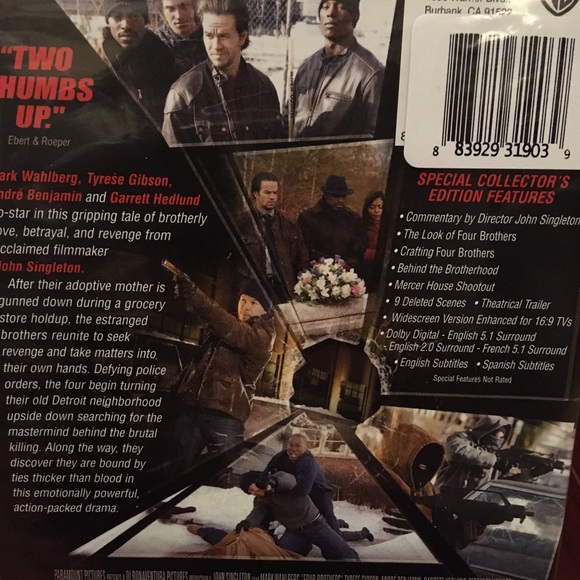 NIP-Four Brothers DVD - Picture 3 of 3